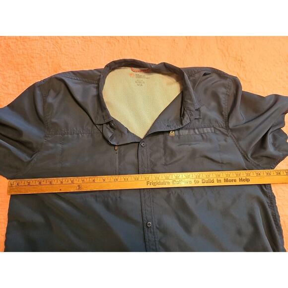 The American Outdoorsman Shirt Men Large Indian River Fishing Vented Rip Stop - Picture 7 of 8